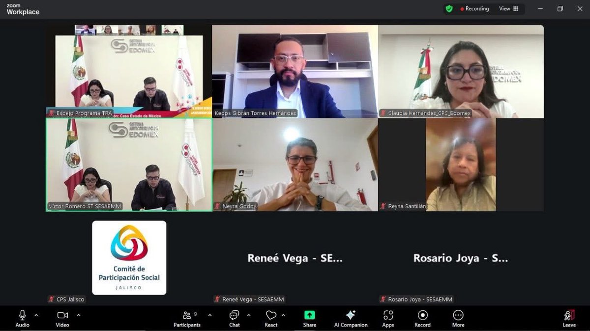 CPCDurango's tweet photo. El Consejero @keops_torres condujo el programa nacional Tejiendo Redes Anticorrupción 🕸️ #156 junto a @SEAJalisco y #SAEMM
#SLADurango #CPCDurango #ContraLaCorrupciónMásAcción https://t.co/2dawZpktVF