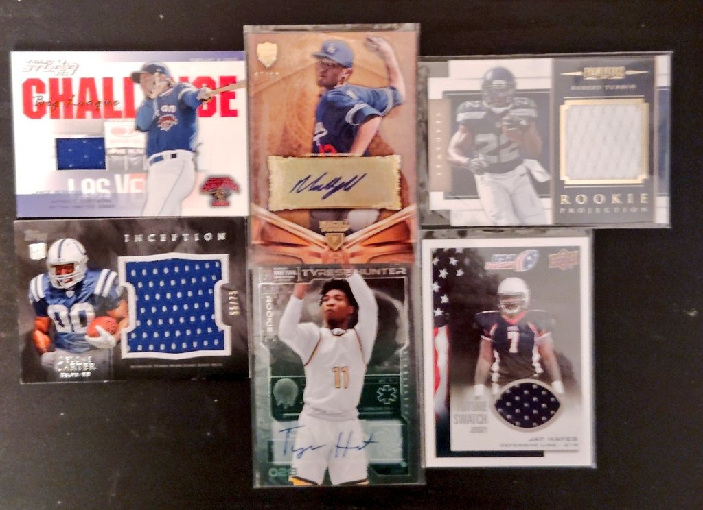 Bdad617 (@bdad617) on Twitter photo New Giveaway! Up for grabs is this Lot of Relics & Autos , just follow & retweet that's it... Draw on Monday night after Bucs Vs Lions game, Gluck all #thehobby #TBBCrew New Giveaway! Up for grabs is this Lot of Relics & Autos , just follow & retweet that's it... Draw on Monday night after Bucs Vs Lions game, Gluck all #thehobby #TBBCrew
