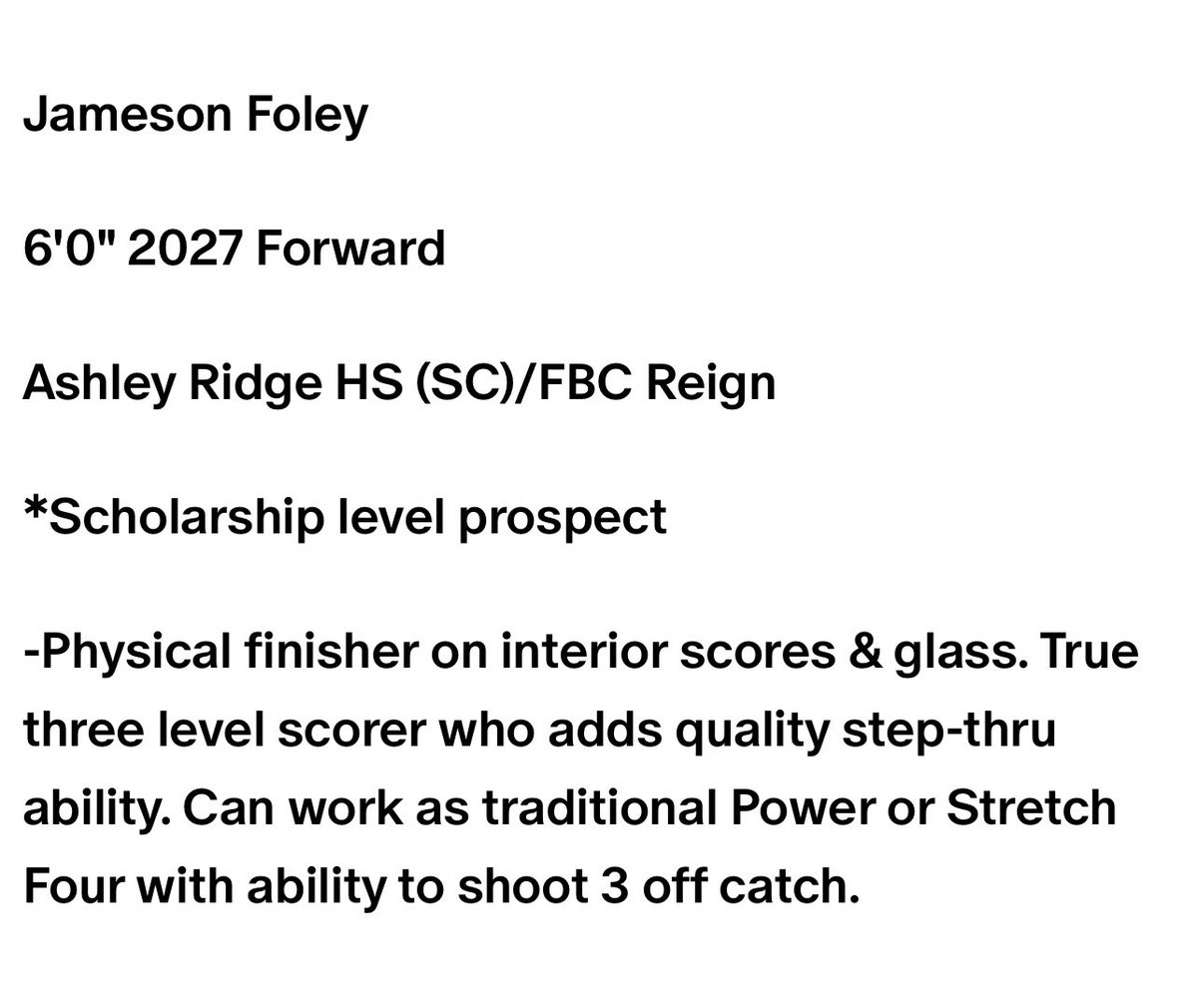 Thank you <a href="/FiveStateHoops/">Chuck Thompson</a>!  Appreciate the mention!! <a href="/2027Fbcreign/">FBC Reign 2027 GUAA</a> <a href="/Swanny1973/">Bret Swanson</a> <a href="/PGH_SCarolina/">Prep Girls Hoops South Carolina</a> <a href="/rfvann24/">Rachel Vann</a> <a href="/CoachVann35/">Justin Vann</a> <a href="/AR_girls_hoops/">AR Girls Basketball</a>