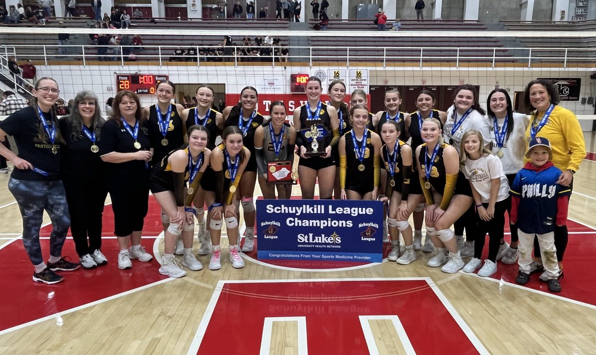 SchLeague's tweet photo. 2025 Schuylkill League Volleyball Champions  

Panther Valley https://t.co/99bJDFbSLr