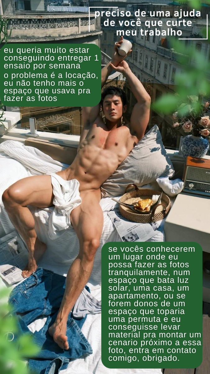 Vou postar aqui também, se souberem uma forma de ajudar, entra em contato pela DM