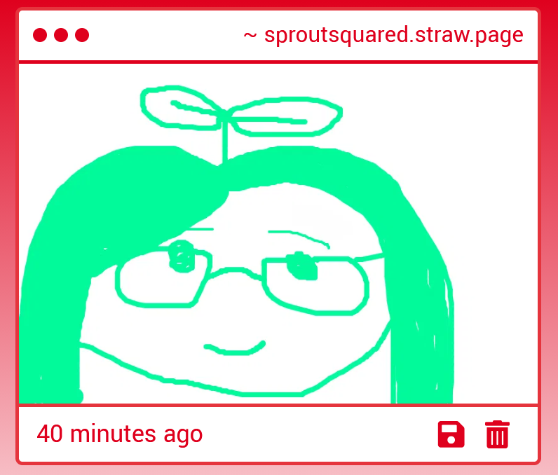 sproutsquared's tweet photo. MORE STRAWPAGE ARTS !! TY https://t.co/4X2IYBg7Pr