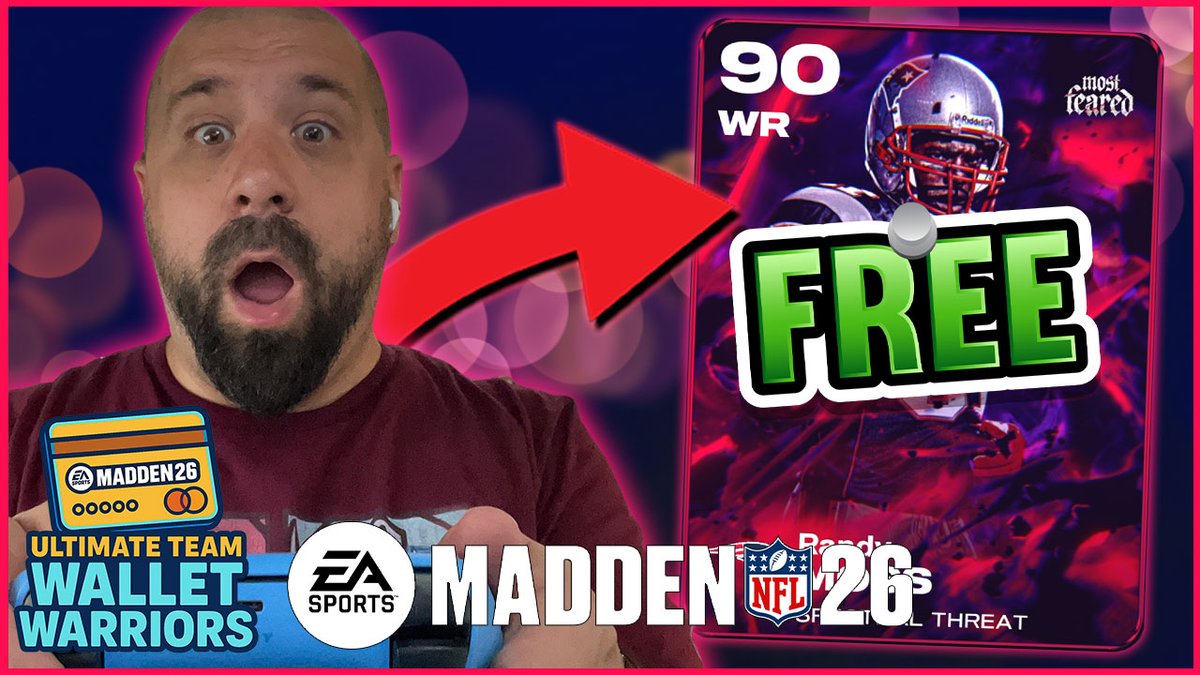 UseCodePOP's tweet image. How I Got 90 OVR Most Feared Randy Moss For FREE!
Wallet Warriors Episode #23
📽️➡️ youtu.be/OGU9n384aBs
FULL Wallet Warriors Series ➡️ cutt.ly/7rJ0SrsN