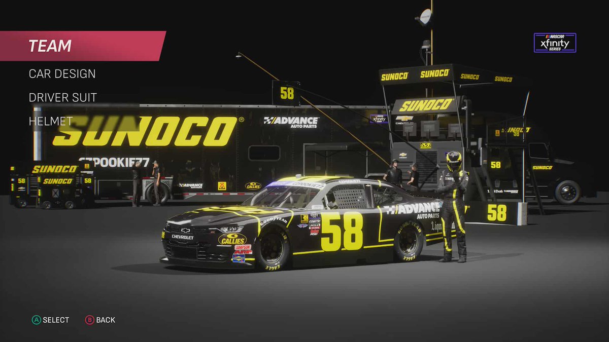 GCain18's tweet photo. @iRacingMyers @Nascar25Game https://t.co/rxMprC7gir