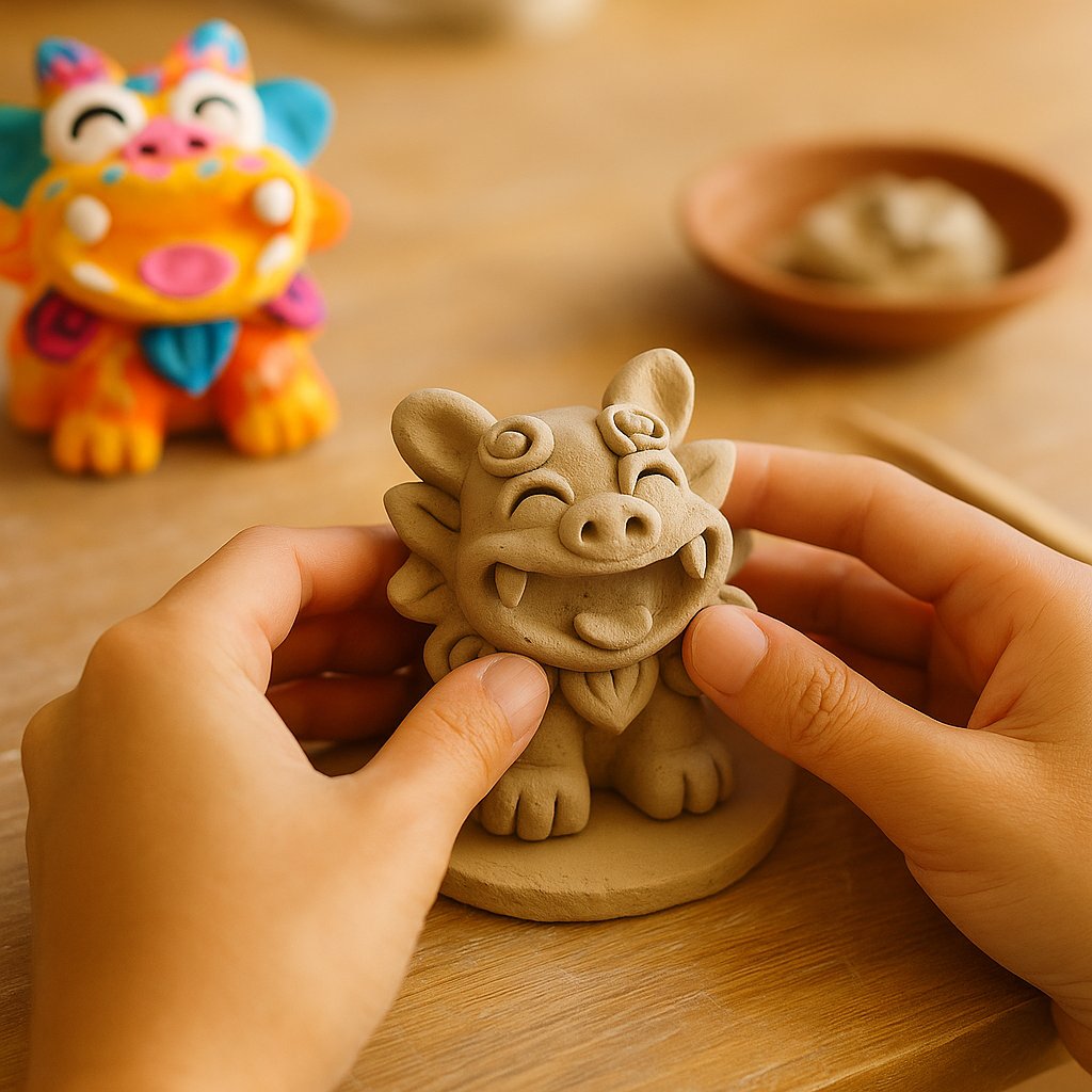 おはようございます🌿
10月も折り返しですね！

沖縄は今日も
明るい青空が広がっています☀️

朝のドライブが気持ちいい季節ですが
夏のにぎわいも段々と落ち着いてきました。

まだまだ沖縄のこれからの祭りの前の
静けさかもしれませんが😆
まいまいシーサーにも