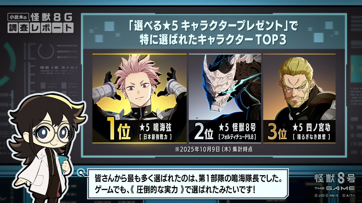 怪獣8号 3 怪獣8号🦖 POP UP STORE by I.G STORE 2025 新規描き下ろし