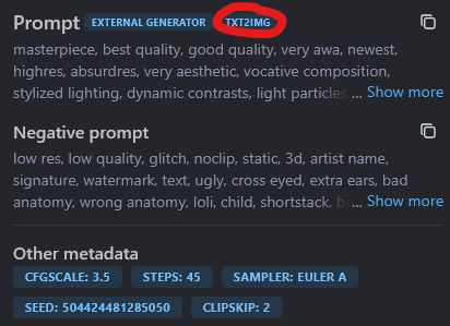 juicyfruitmango's tweet photo. @ConnorFolf @definitelynotta firstly it would be enough lol

And you're right, normally your point would be more likely
Except for the fact that this AI was created before Mothdusky even started the sketch, look at the date on her file

how could someone train an ai off art that didn't even exist yet? https://t.co/BIKtfDOyLW