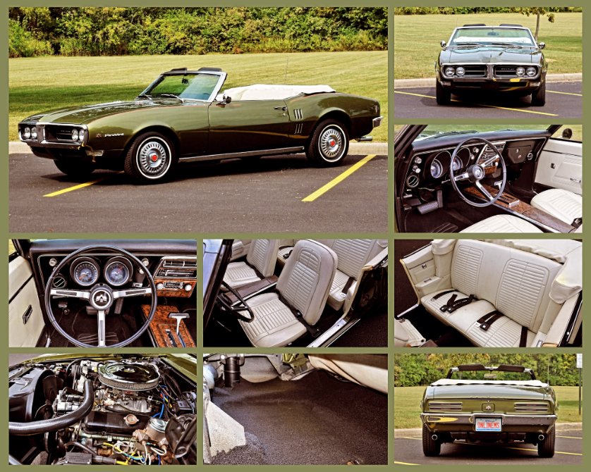 1968 Pontiac Firebird 350 Convertible