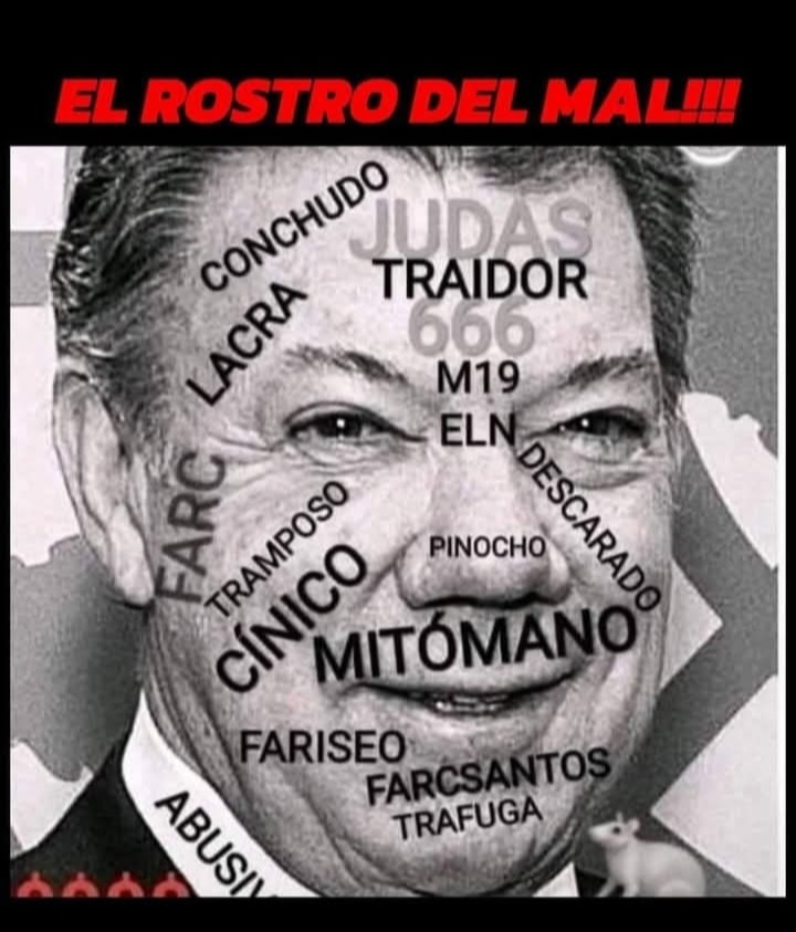 <a href="/JuanManSantos/">Juan Manuel Santos</a> Con un meme se describe y responde a este pelafustan de Santos