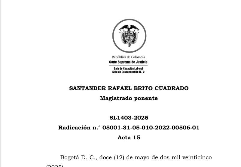 JurisprudenCol's tweet photo. Pensión de sobrevivientes y requisitos de convivencia: ¿La existencia de una relación sentimental prolongada o un noviazgo duradero no equivale al requisito exigido legalmente para acceder a la pensión de sobrevivientes?

Esta Sala, en reciente providencia CSJ SL557-2025 recapituló la posición jurisprudencial que se ha tenido sobre dicha disposición, así: En ese contexto, recuerda la Sala que en sentencia CSJ SL1730 2020 se reevalúo la posición jurisprudencial para sentar una nueva doctrina frente a la interpretación de lo dispuesto en el literal a) del artículo 13 de la Ley 797 de 2003 donde se precisó que no era exigible un tiempo mínimo de convivencia para el compañero permanente supérstite del afiliado al sistema que fallece.

También es cierto que, esa providencia quedó sin efectos mediante la CC SU-149-2021, sin embargo, el criterio perduró y se ratificó, entre otras, en sentencias como la CSJ SL5270-2021. No obstante, en la providencia CSJ SL3507-2024, se rectificó el criterio, con el ánimo de armonizar los literales a) y b) del artículo 13 de la Ley 797 de 2003 con el canon 46 de la Ley 100 de 1993, por lo que, se instruyó que «el requisito de la convivencia mínima de 5 años anteriores a la muerte es predicable tanto del afiliado como del pensionado, sin importar el escenario que brote de tales preceptos».

Esto, con el respaldo de la sentencia CSJ SL, 20 may. 2008, rad. 32393 en la que se enfatizó que para el cónyuge supérstite o compañero permanente es necesaria la demostración de la existencia de esa convivencia derivada del vínculo afectivo con el pensionado o afiliado al momento de su fallecimiento y, por lo menos, durante los cinco años continuos antes de este, retomando así la posición de antaño.

De esta manera, indistintamente de que el fallecido sea un afiliado o pensionado, se requiere que el cónyuge o compañero permanente demuestre la convivencia en los cinco años anteriores al deceso. Por lo que el Tribunal incurrió en el dislate jurídico que se le endilga y, por tanto, prospera el cargo.

Así, no se desprende el cumplimiento del requisito de convivencia real y efectiva en los términos establecidos por esta Corporación, como lo es la presencia de lazos afectivos, sentimentales y de apoyo, solidaridad, acompañamiento espiritual y ayuda mutua, que hiciera procedente el reconocimiento de la pensión (CSJ SL6519-2017). Máxime cuando lo que se presentó fue un noviazgo de varios años, que no reúne las exigencias de la convivencia requerida, como se explicó en la CSJ SL2985-2022:

En ese orden de ideas, y de lo razonado por el colegiado, emerge que el motivo por el cual consideró que no se estructuró el derecho, fue por cuanto estimó, que la disposición que gobierna el asunto exige la existencia de una comunidad de vida estable, soportada en la ayuda y el socorro mutuo, con el ánimo de permanencia y unidad como compañeros; y un noviazgo o relación «afectiva amorosa» no cumple tales características. Ese entendimiento del juez de segundo grado no resulta desacertado para la Corte, en la medida que un nexo afectivo o amoroso no puede equipararse ni es indicativo de la existencia real de una vida de pareja fundada en la estabilidad, que es lo que la pensión de sobrevivientes, como prestación de la seguridad social, busca proteger, socorriendo al grupo familiar que en razón de la muerte de su compañero(a) pierde su apoyo espiritual y material cotidiano.

Aquí cabe reiterar que la existencia de una relación sentimental prolongada o un noviazgo duradero no equivale al requisito exigido legalmente para acceder a la pensión de sobrevivientes, en la medida que no corresponde a la decisión de la pareja de conformar una familia o de constituir, día a día, un proyecto de vida común. Así se explicó en sentencia CSJ SL, 27 abr. 2010, rad. 38113: Para la Corte se equivocó el Tribunal al confundir la relación de pareja del sub lite con el concepto de familia que ampara la seguridad social, y ello obedeció a la errada valoración de lo consignado en la demanda que dio origen a la contienda judicial.

El grupo familiar lo constituyen aquellas personas entre las que se establecen lazos afectivos estables que deben trascender el plano de un mero acompañamiento emocional y social, y alcanzar el nivel de un proyecto común de vida; es esencial a la familia el prestarse ayuda mutua, que no es cualquier clase de apoyo sino la que se encamina a realizar el propósito familiar común. De esta manera el acompañamiento espiritual y material ha de estar referido a lo que la jurisprudencia ha reiterado: una verdadera vocación de constituir una familia.

En sentencia de 8 de septiembre de 2009, rad. N° 36448, precisó la Corporación: […] En este caso, esa ausencia de propósito común se hace evidente en que cada uno de los miembros de la pareja quiso mantener su propio núcleo familiar de manera separada, y respecto al cual, para cada uno, se agotaba la intención de constituir familia. La jurisprudencia parte de la premisa de que la vida en común bajo un mismo techo es la expresión ordinaria y común del deseo de conformar una familia; y no desconoce, sino que reafirma ese supuesto, si admite que en circunstancias excepcionales se justifica la convivencia sin que concurra la vida en el hogar común; y se desvirtúa íntegramente, si de la misma se infiere que esa vida en común es prescindible y que puede ser reemplazada por proyectos de vida separados y paralelos.

La justificación de la no vida en común vale frente a un núcleo familiar conformado, pero no se pueden invertir los términos, como lo hace el Tribunal, de hacer de las circunstancias justificantes de la singular forma de convivencia con techos separados, la prueba de la existencia de una familia auténticamente conformada. Al juez no le compete sustituir a los miembros de la pareja dándoles la intención de ser una familia que ellos mismos se negaron a constituir; los noviazgos permanentes donde no hay un compromiso de constituir un proyecto de vida común no constituyen familia.

En ese orden de ideas, se insiste, lo que ocurrió en el presente asunto es que el ad quem, teniendo en cuenta las particularidades del caso, no encontró acreditada una comunidad con proyección de vida juntos con anterioridad al año 2015, motivo por el cual concluyó que no se cumplió con el tiempo de convivencia mínimo exigido en la ley. Aquí es oportuno traer a colación lo dicho en sentencia CSJ SL1222-2022, en la que dijo que «más allá del contenido material de compartir o no el lugar de residencia, el concepto jurídico de familia implica tener un proyecto de vida común, esto es, tener un acompañamiento espiritual permanente, además de un apoyo económico, entre otros aspectos, los cuales no se demostraron en el presente asunto».

No obstante, esta Corte ha señalado unas excepciones a la regla general de convivencia, por ejemplo, en providencia CSJ SL, 10 may. 2007, rad. 30141, reiterada en CSJ SL3813 2020 y CSJ SL2341-2024, se apuntó «que aun cuando la pareja no pueda permanecer en un mismo lugar por razones de trabajo, salud, fuerza mayor o por cualquier motivo ajeno a su voluntad, ello no conlleva inexorablemente a que desaparezca la comunidad de vida.»

Así las cosas, esta se puede conservar «si notoriamente subsisten los lazos afectivos, sentimentales y de apoyo, solidaridad, acompañamiento espiritual y ayuda mutua, rasgos esenciales y distintivos de la convivencia entre una pareja y que supera su concepción meramente física y carnal de compartir el mismo domicilio» (CSJ SL3813-2020)

Portal de actualización Jurisprudencial. Solicita tu suscripción aquí 👉https://t.co/hR4jxUQIQA