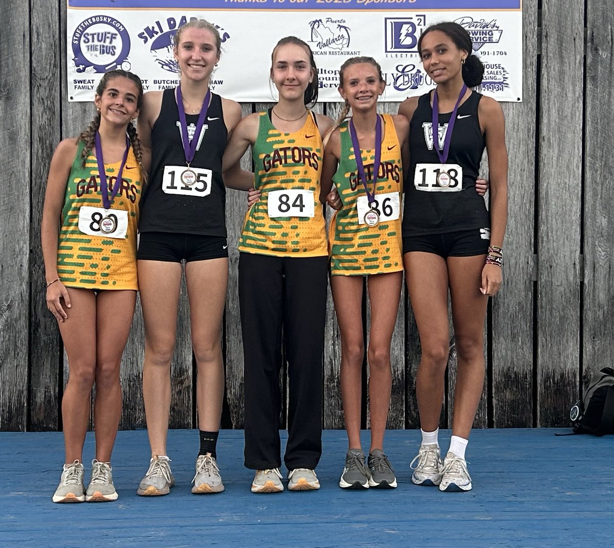 Boys and Girls SKY Conference Champions tonight at Ephram White Park.<a href="/GHSGatorSports/">Greenwood Gator Athletics</a>