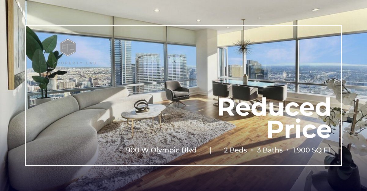 ThePropertyLab's tweet image. 📍 Reduced Price 📍 This recently reduced home at 900 W Olympic Blvd 37a in Los Angeles won&apos;t last long, so, don&apos;t wait to set up a showing! Reach out here or at (949) 629-7650 for more information!

Make Your Appointment Today... homeforsale.at/900_W_OLYMPIC_…
