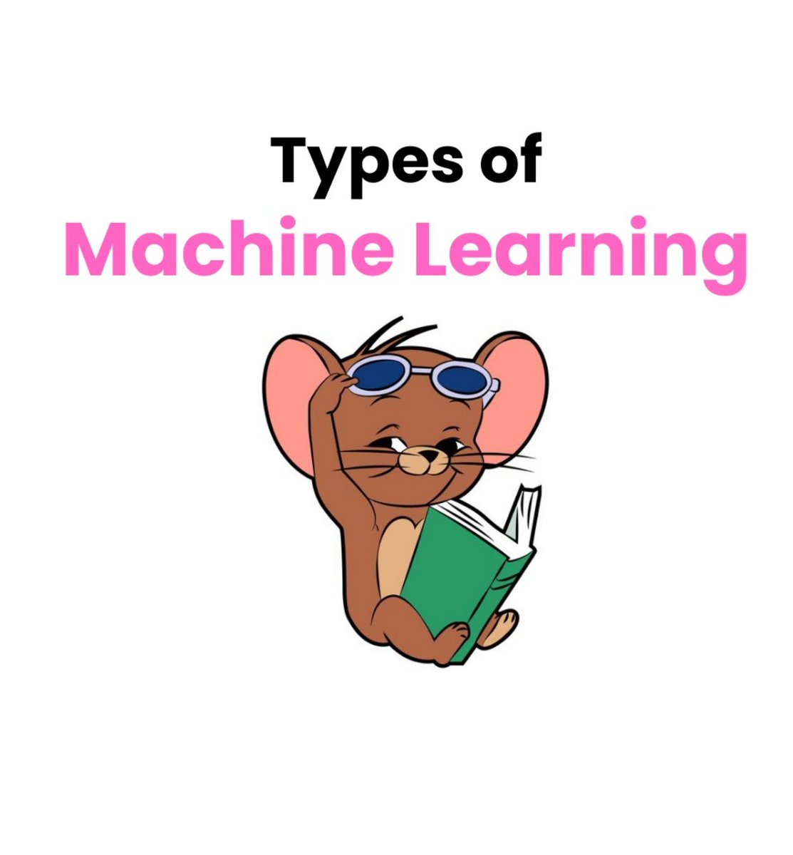 Python_Dv's tweet image. Types of Machine Learning
Machine learning can be broadly categorized into three main types.
Supervised learning uses labeled data to train models that can make predictions, such as in regression and classification tasks.
Unsupervised learning deals with unlabeled data, where…