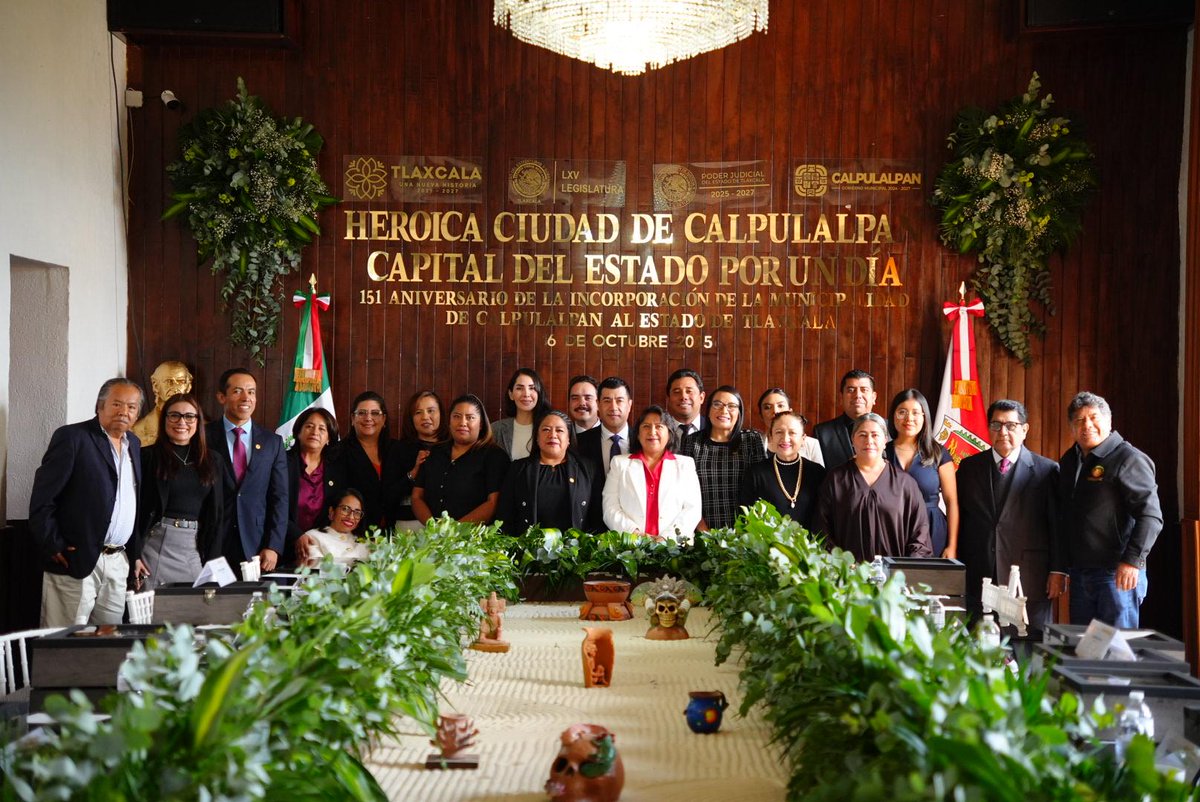 📌 #Calpulalpan, capital por un día: #Tlaxcala honra 151 años de unidad e historia 🤝🏻

📲385grados.com/congreso/92766/