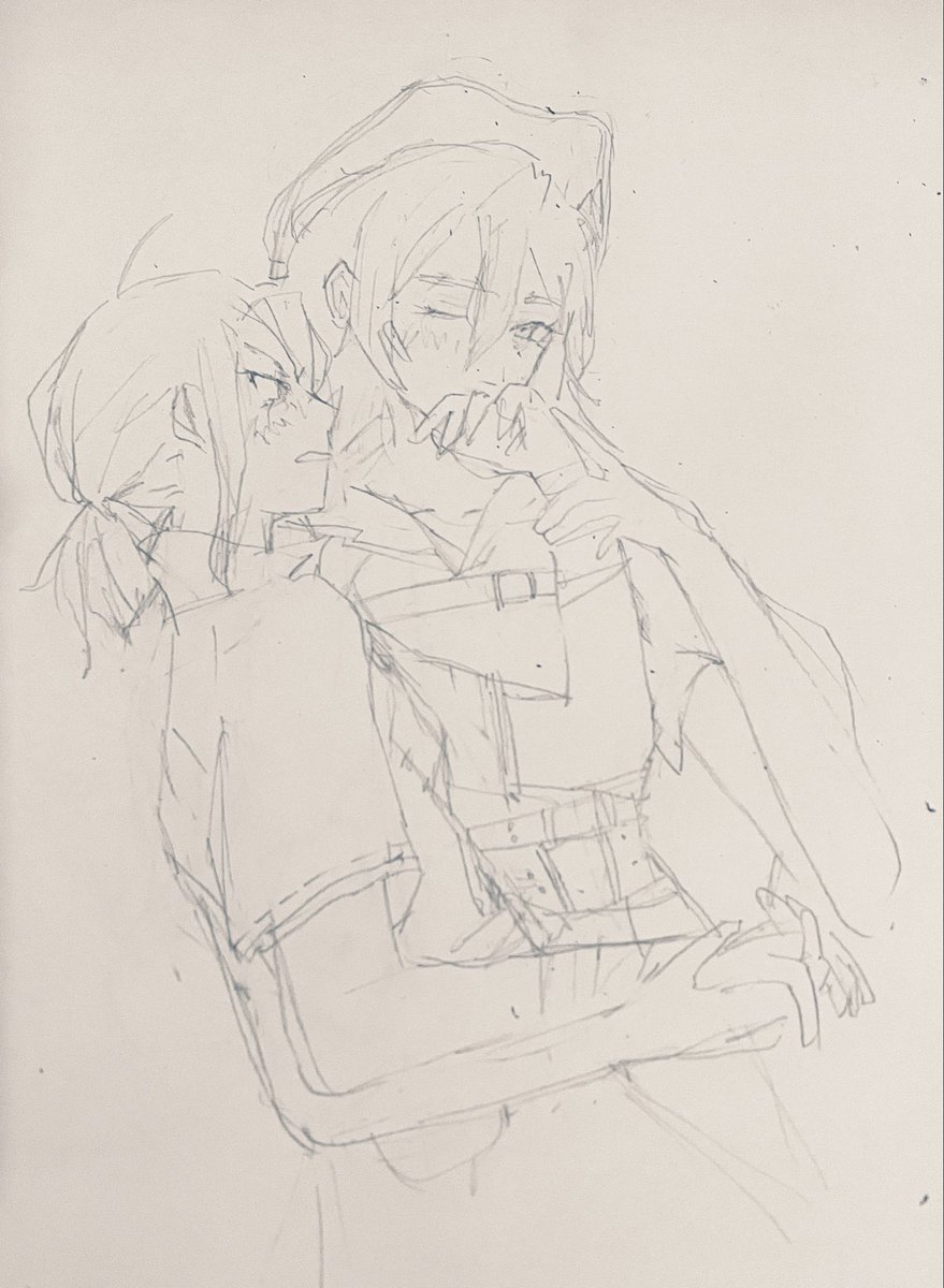 drawing yuri in class… 🐉🚀