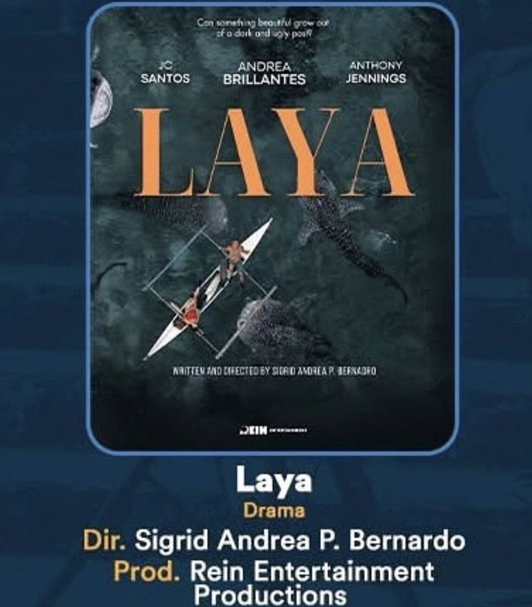 Congratulations  " Laya"   for being part   of FDCP's CreatePH Films Cycle 2 Grantees! Starring Andrea Brillantes, JC Santos, and Anthony Jennings.  

We are so proud of you <a href="/iamandrea_b/">Andrea Brillantes</a> and to your future projects👏 

instagram.com/p/DP3osPNklZ0/…
<a href="/iamandrea_b/">Andrea Brillantes</a> | #AndreaBrillantes