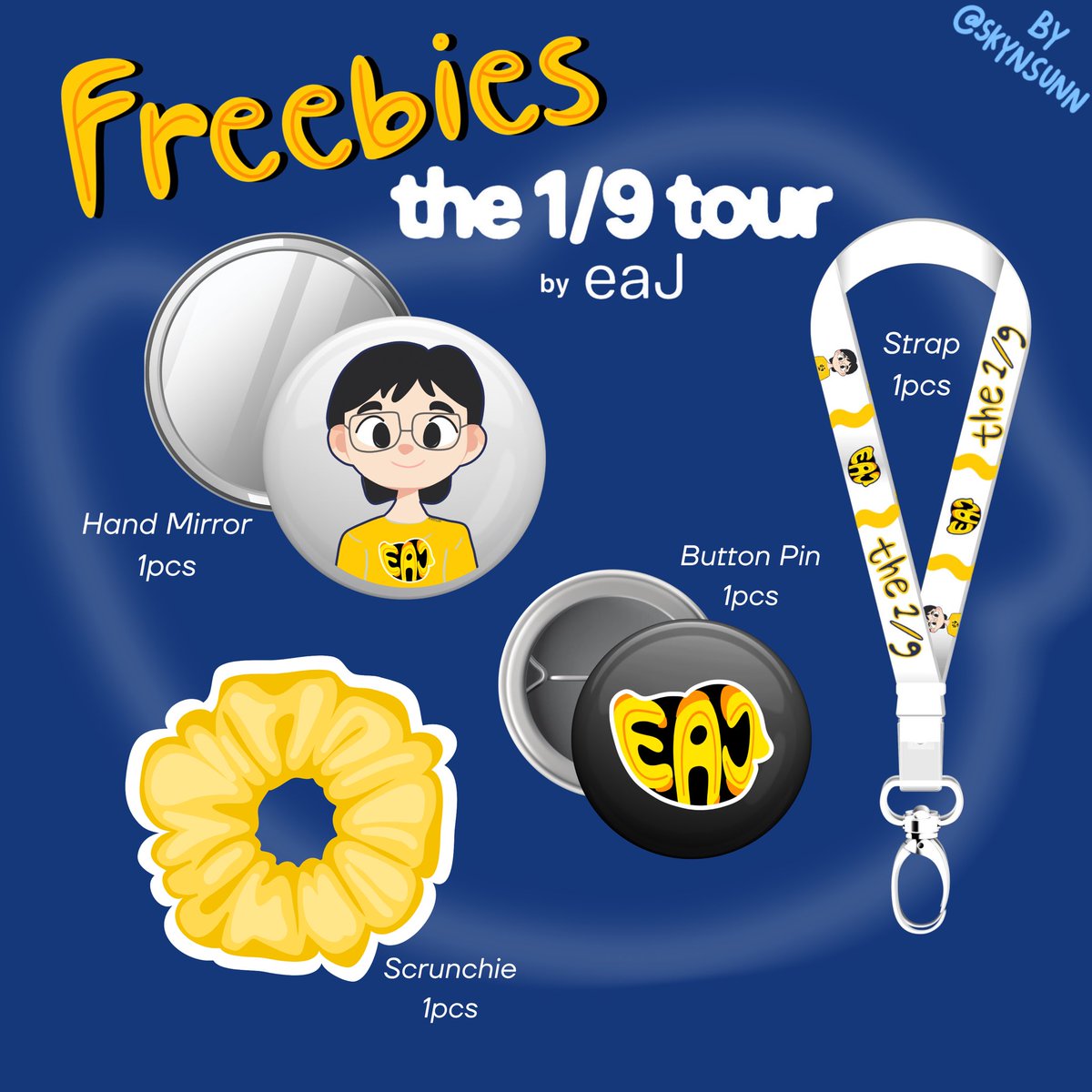 skynsunn's tweet image. FREEBIES EAJ THE 1/9 TOUR JAKARTA
ㅡ Limited Quantity
📆 21 November 2025
📍TBA soon (nanti aku update posisi tepat aku dimana dan pakai baju apa)
✋🏻 Don't forget to say hi if you find me
See you there Jars! 💛