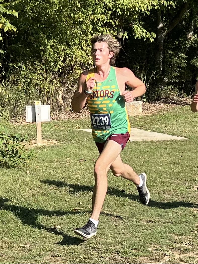 GatorsXC's tweet photo. Both Dorans were overall Champions tonight at the SKY Conference meet. Allie 18.49 and Justin 16.06. Go Gators. @GHSGatorSports https://t.co/nUG5hi2JJE