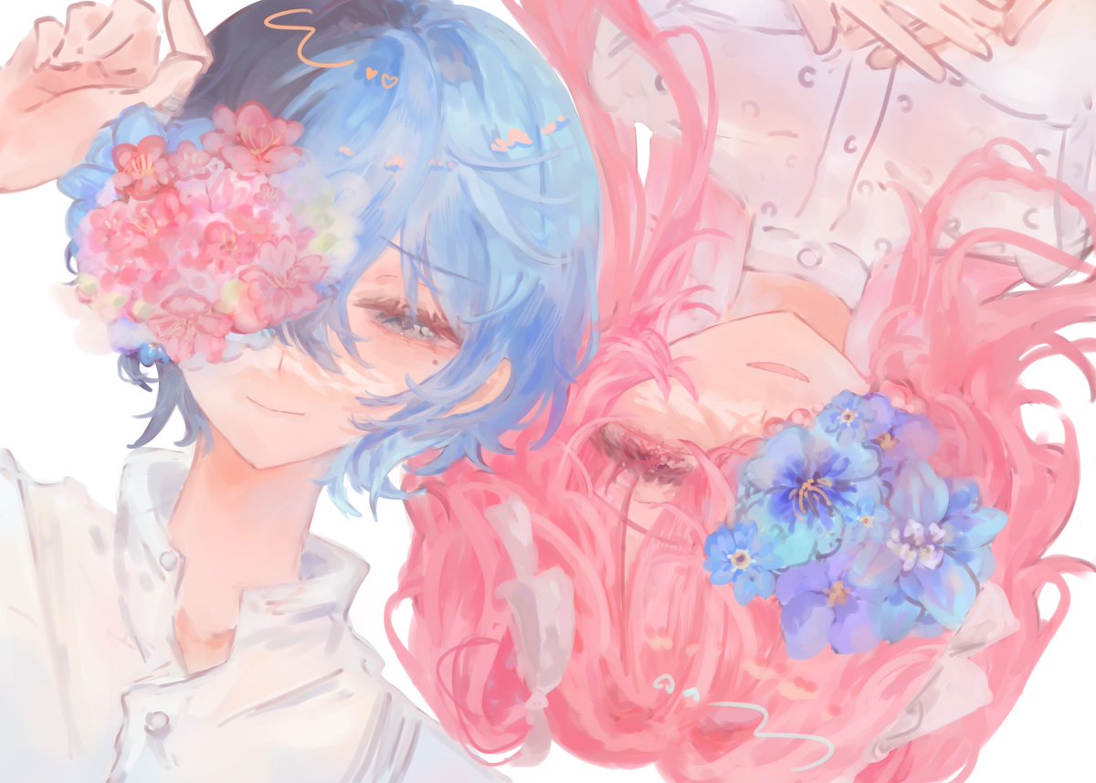 Neekokoz's tweet photo. Surprise!! Not a Shizuairi illustration
#airimomoi #toyaaoyagi https://t.co/tnc5zaMHyq