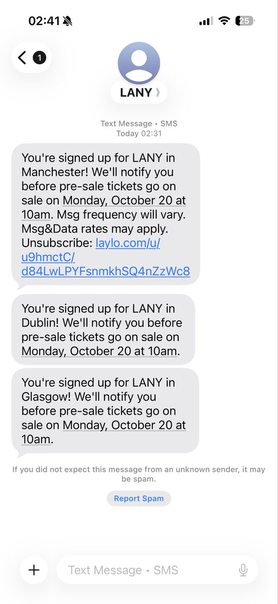 ADAMANT IM GOJNG TO SEE <a href="/thisisLANY/">LANY</a> IN THE UK NEXT YEAR! 

For years I’ve wanted to see them and always had work or unexpected things come up! This is the year!!!