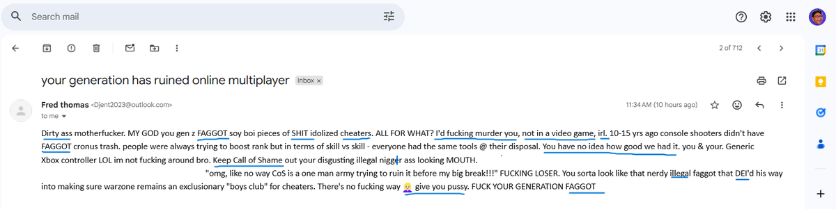 Call Of Shame fans are happy about my videos on him!