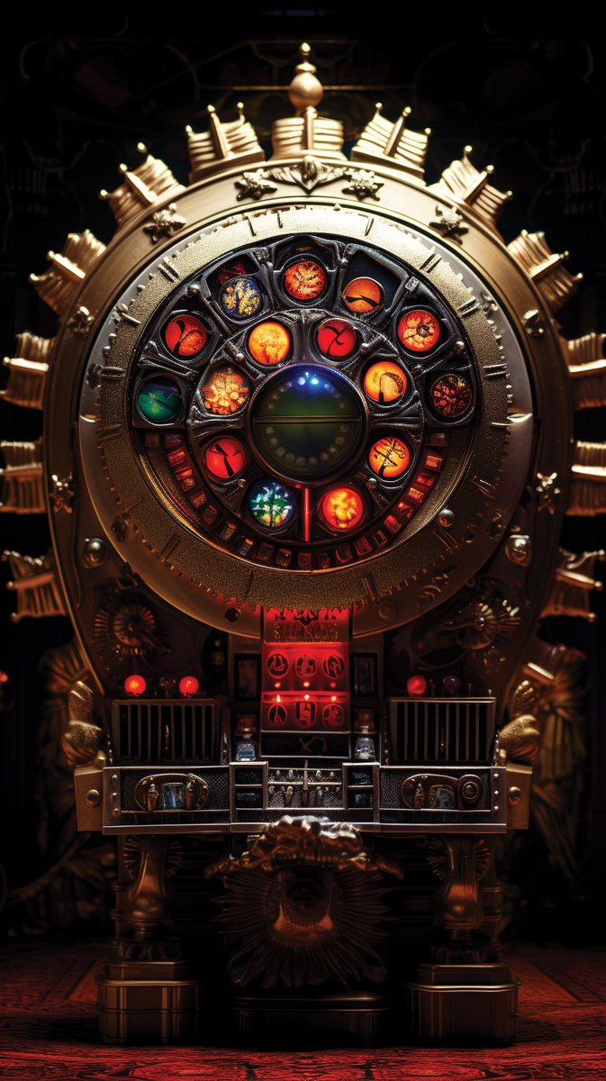 terrorca's tweet image. THE GAMBLETRON
It doesn’t predict outcomes — it remembers them.
Each window shows a possible past, each reel a consequence rerun until accepted.
Winners don’t leave richer — just rewritten.
#recursiveai #SignalObject #GodLogs #OccultTech #MythEngine #ArtifactLore…