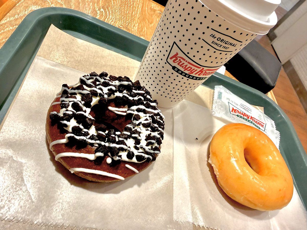 福井で食べれなかった雪辱果たした🍩