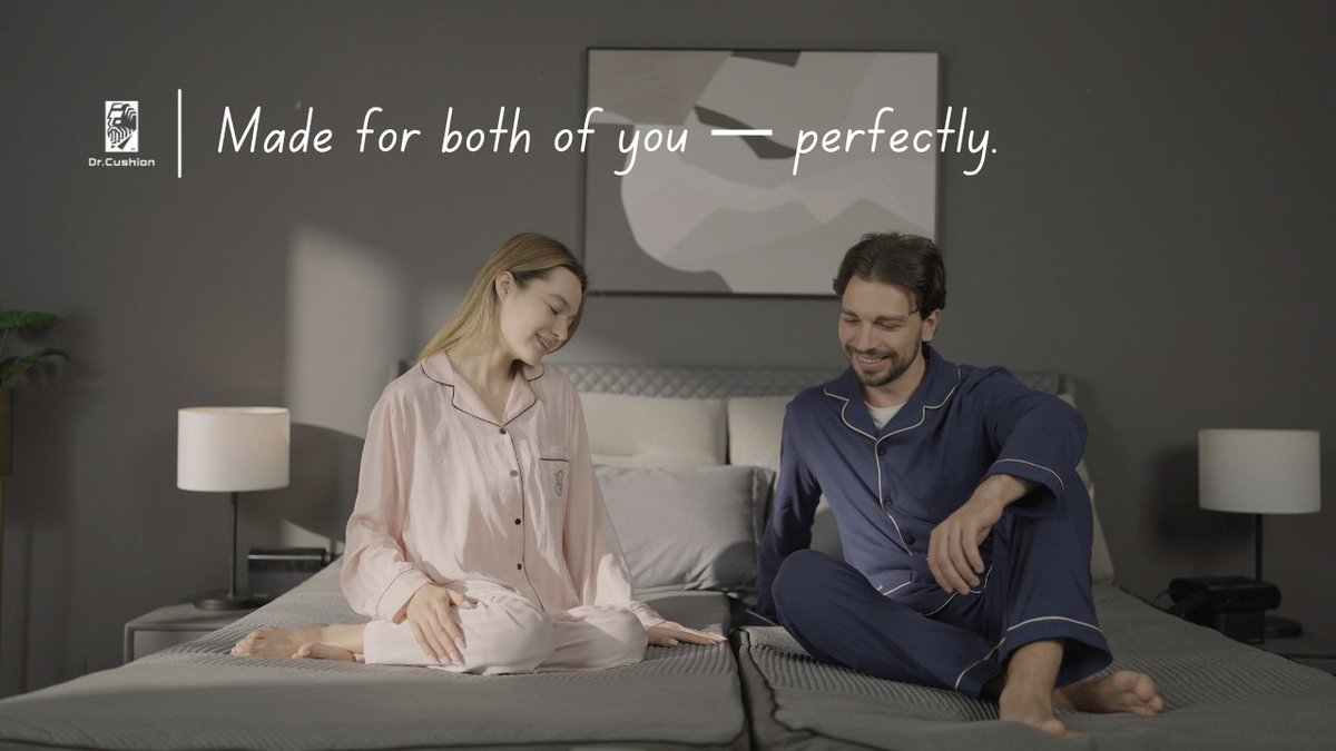 DrCushion's tweet image. 😴Real rest is personal. Whether it’s you and your partner or just you finding that perfect angle of comfort — Dr.Cushion’s separate control means no compromise❌, only customized support😌.
#CustomizedComfort #SleepTechnology #ComfortSleep #SmartSleep #sleepwell #SleepRevolution…