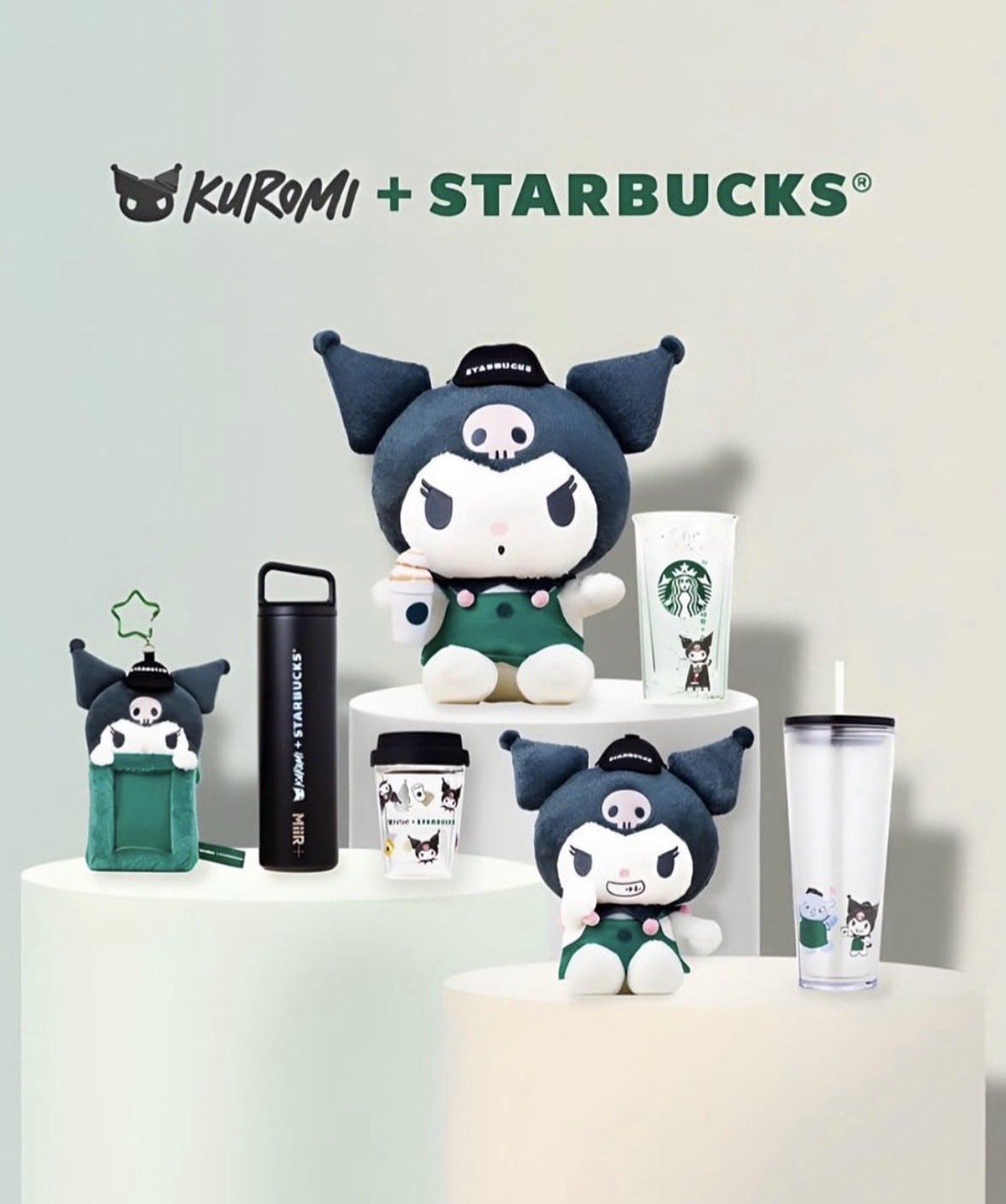 スタバ Starbucks 香港限定 クロミ カードホルダー 【香港限定】※簡易