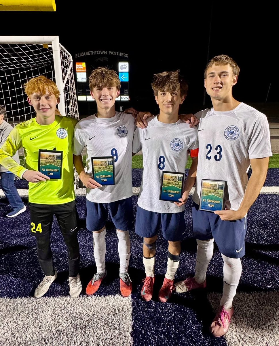 Congratulations to Grayson Clark, Ryder Bowman, Carter Comley, and Connor Hobbs on being named to the 5th Region All Tournament Team!