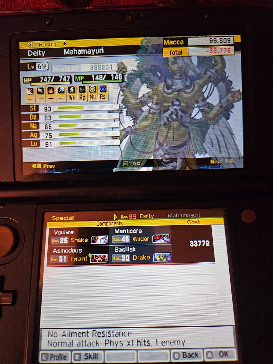 mahamayuri? they got Yuri with the skill mahama?