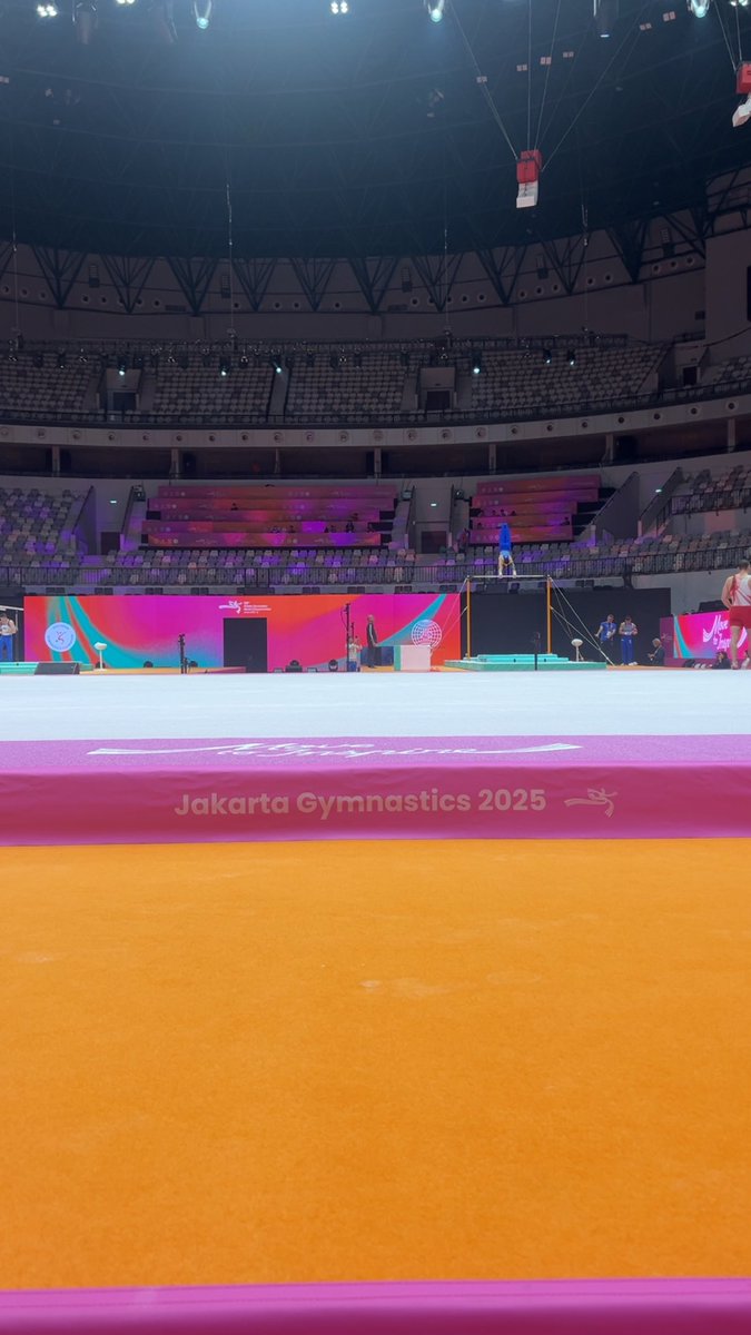 Having an incredible time covering my first World Championships! Incredibly grateful to <a href="/InsideGym/">Inside Gymnastics</a> for this opportunity and can’t wait for the rest of the meet!