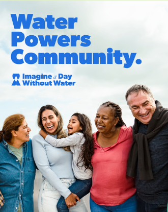 SunriseWater's tweet photo. Water is a shared resource that powers our community— our homes, schools, businesses, and our health and well-being. On October 16, we're observing #ImagineADayWithoutWater to highlight how water powers us. https://t.co/i5n230BYJ5