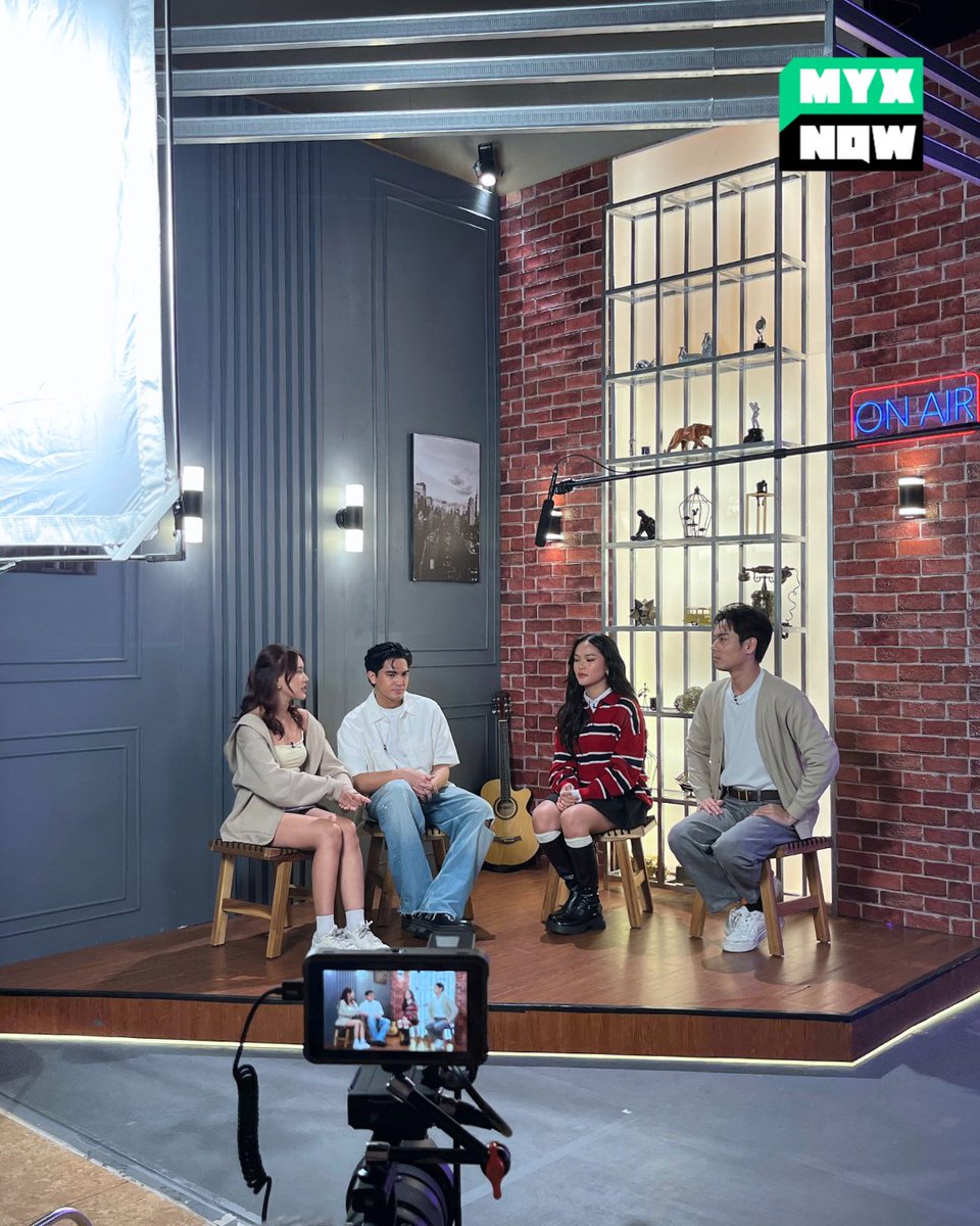 myxglobal's tweet photo. It’s raining talent on #MYXNOW! 🌧️🎵

Catch Rain Celmar with VJs Jarren, Ella, and Ozzie as they talk music, stories, and more!

Streaming on YouTube at 12NN PHT — link in the comments. 🔗

#MYX #GENMYX #Rain #RainOnMYXNOW https://t.co/n1fP4hKYUp