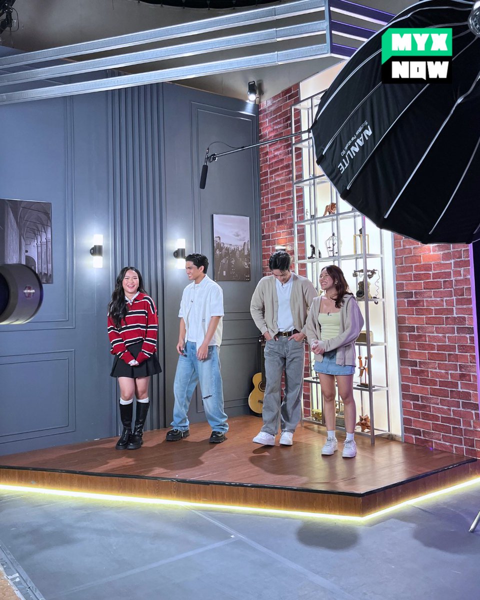 myxglobal's tweet photo. It’s raining talent on #MYXNOW! 🌧️🎵

Catch Rain Celmar with VJs Jarren, Ella, and Ozzie as they talk music, stories, and more!

Streaming on YouTube at 12NN PHT — link in the comments. 🔗

#MYX #GENMYX #Rain #RainOnMYXNOW https://t.co/n1fP4hKYUp