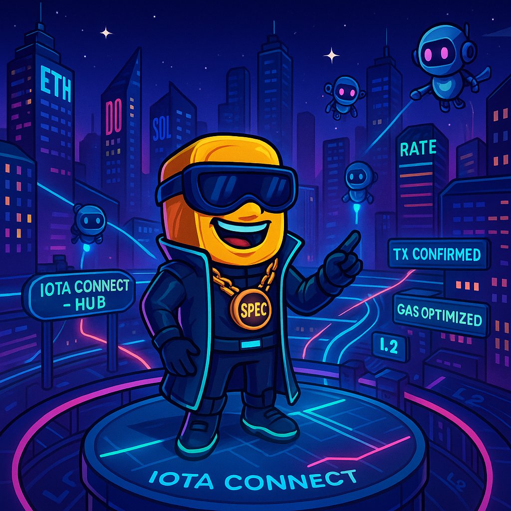 Spec_iota's tweet photo. #SPECConnect | @axelarcore lets apps think multi‑chain. Clean verified calls for IOTA? 💎📈
🔗 Connect it on IOTA MOVE/EVM — adapters welcome.
🎁 Builder reward — 1,337 SPEC (first‑come, first‑claim)
Claim: https://t.co/HwdUP9DPjI
@iota $SPEC #ToTheMoon https://t.co/SdbVyCQXkB