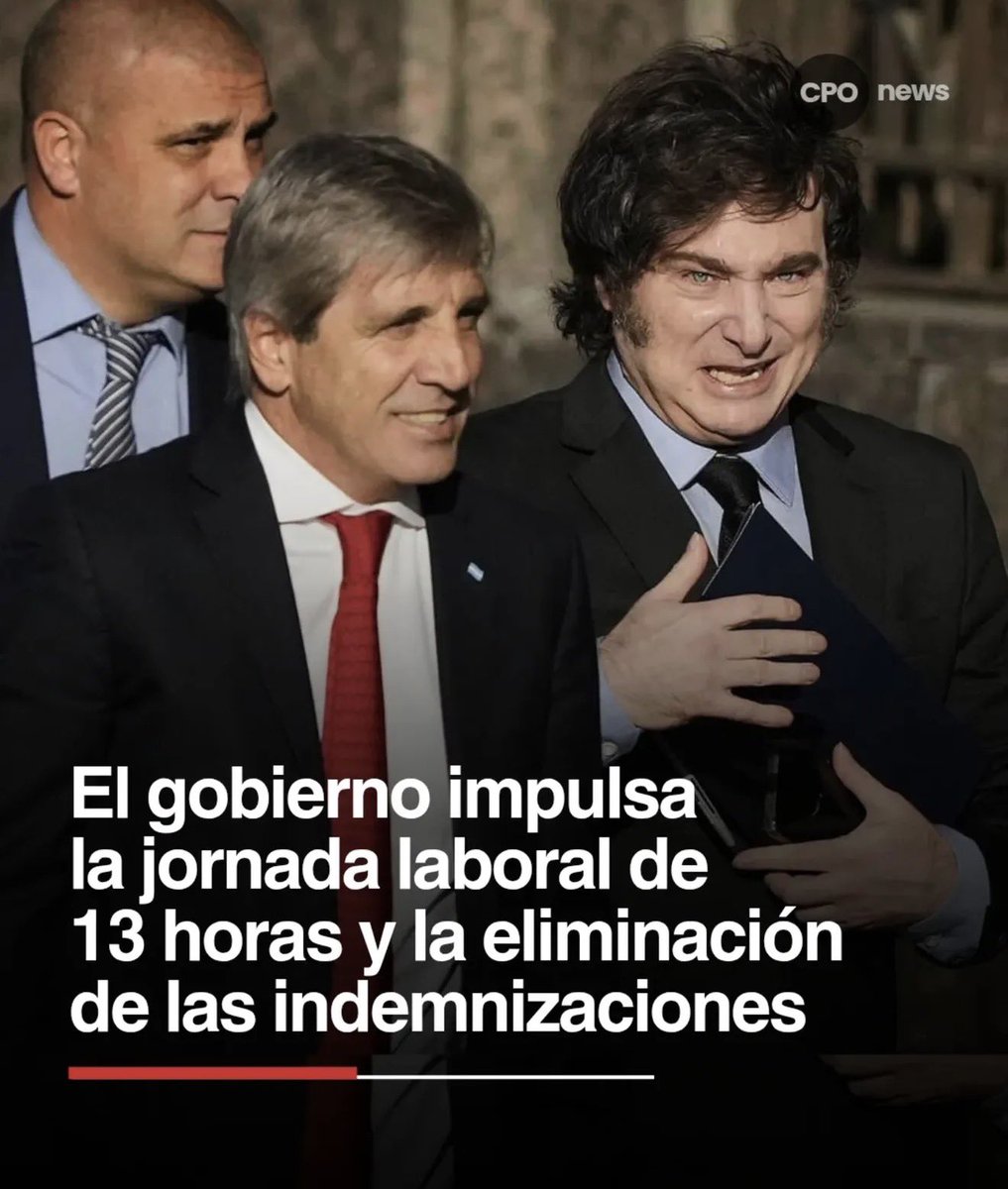 TugoNews's tweet image. JORNADA LABORAL DE 13 HORAS ☠️☠️☠️