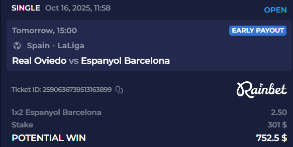 Espanyol to take all 3 points. #ad