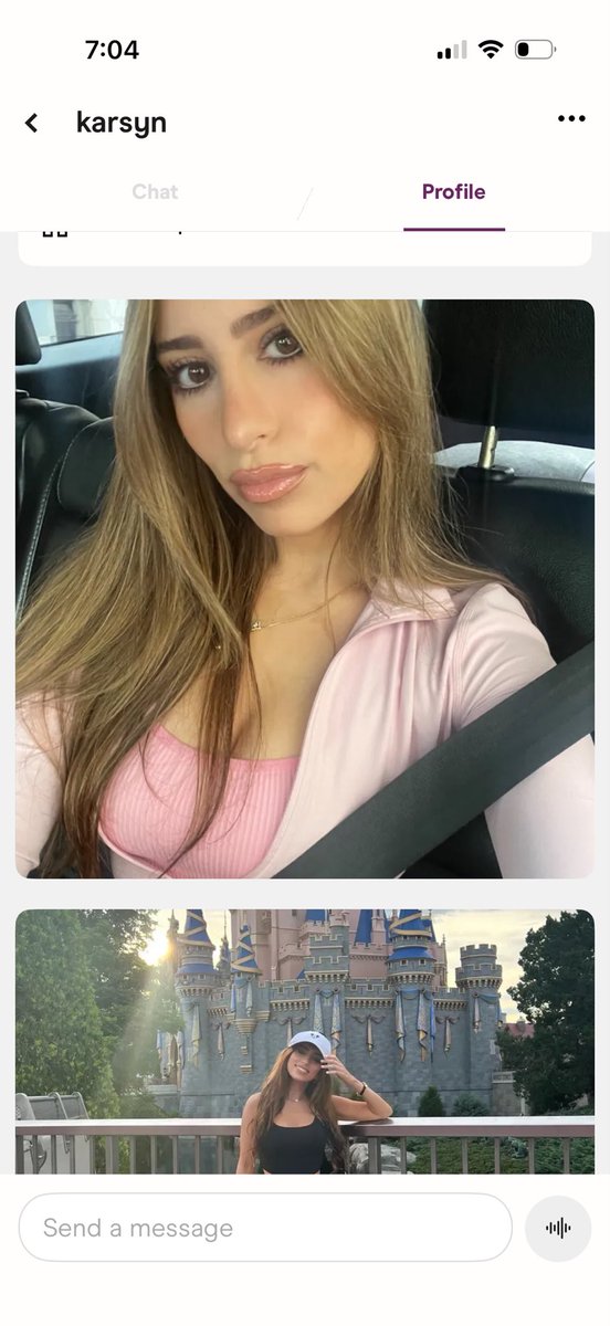 bfvfickenbehe's tweet photo. @chooserich I matched with her hinge yesterday lmao https://t.co/CP0We3e2eN
