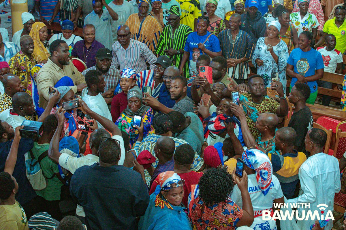 I continued my campaign engagements in the Bono East Region yesterday, with visits to Pru East, Pru West and  Kintampo North constituencies respectively.

I am highly encouraged by the massive show of support and  positive responses to my message, especially the proposal to