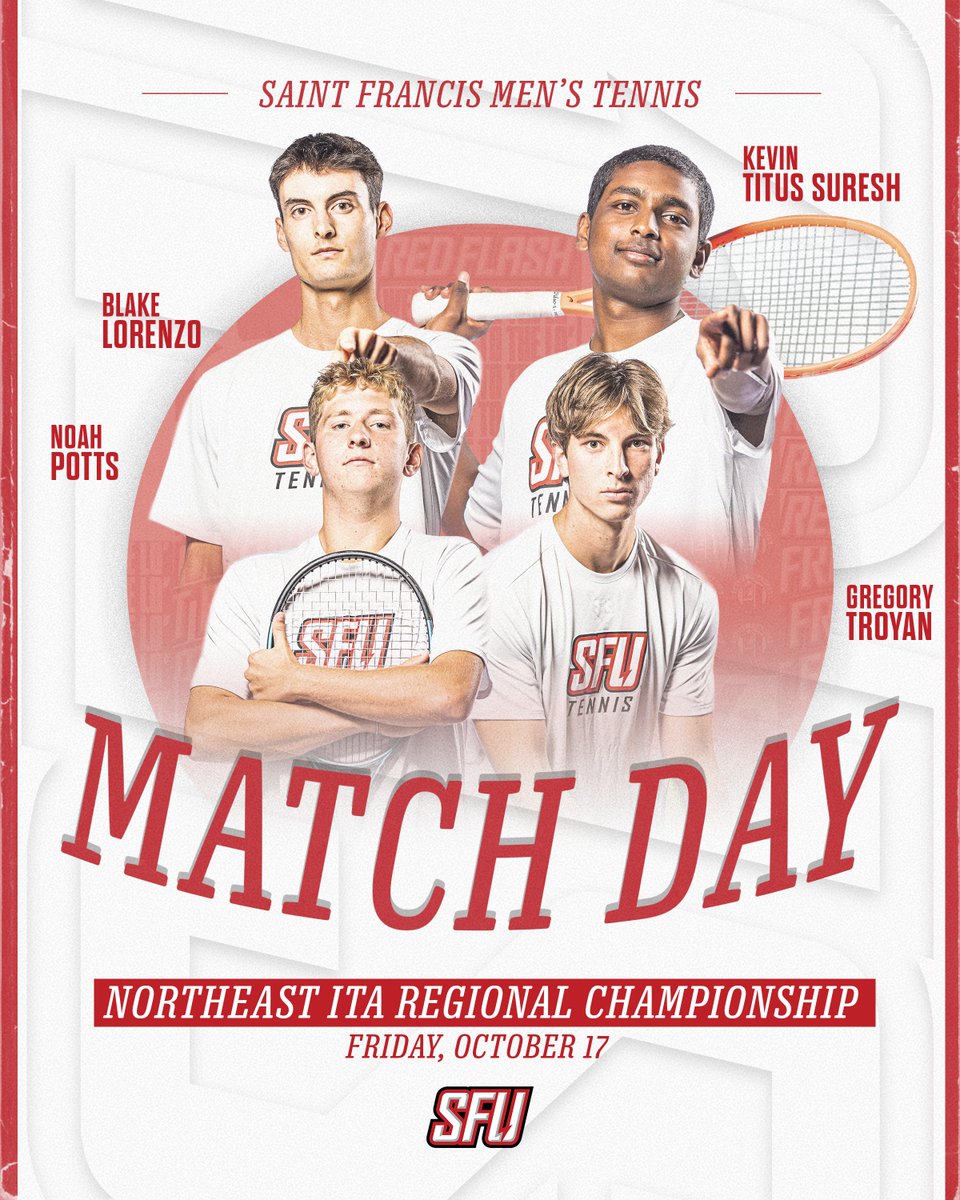 Match day, part two! 🔴⚡🎾

Best of luck, gentlemen!