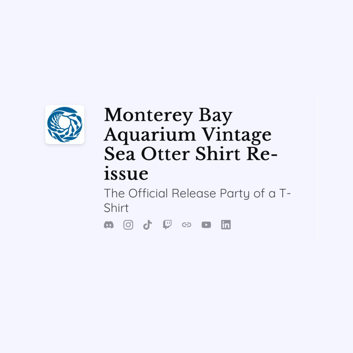 🚨| In less than 9 hours, Swifties helped raise over $1.4 million for the Monterey Bay Aquarium’s Sea Otter Program after Taylor Swift wore their shirt at The Life of a Showgirl release party!
