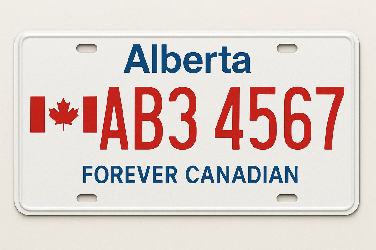 LukaszukAB's tweet image. Wouldn’t you prefer this license plate?
#ForeverCanadian #AbLeg