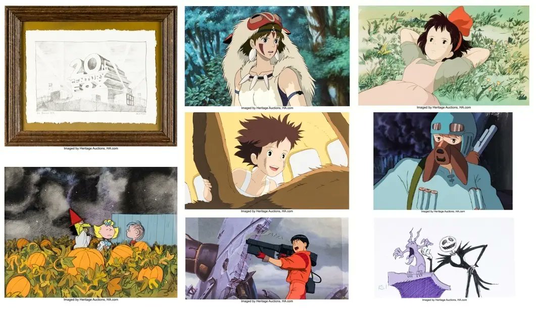 ヘリテージ・オークションズ史上最大級のアニメ・オークション「アート・オブ・アニメ・オークション 第7弾」10月17日（金）より開催 します。    

アニメの名作が一堂に集結する本オークションでは『となりのトトロ』『AKIRA』『魔女の宅急便』『スヌーピー』など、2,500点以上を出品予定。   

🗓
