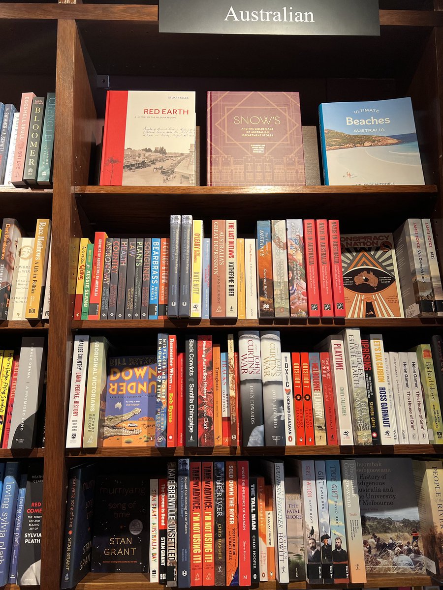 StuartKells's tweet photo. ‘Red Earth’ and ‘Snow’s’ are at the Hill of Content bookshop #HillOfContent #RedEarth #Snows https://t.co/3SN4Pe994o