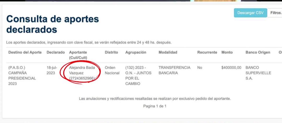 Así empezó Espert. 
Pato, es Información Pública. Te financió una empresa que lavaba para Fred Machado.