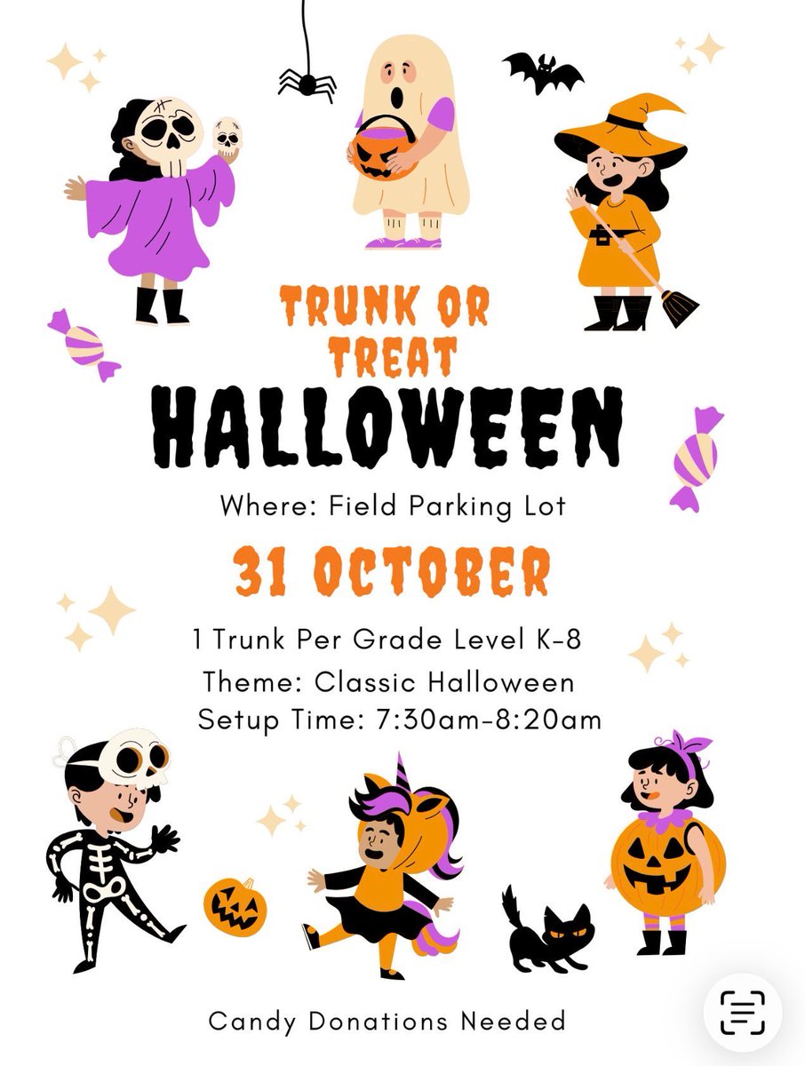 Message from PTA 🐉👻🎃