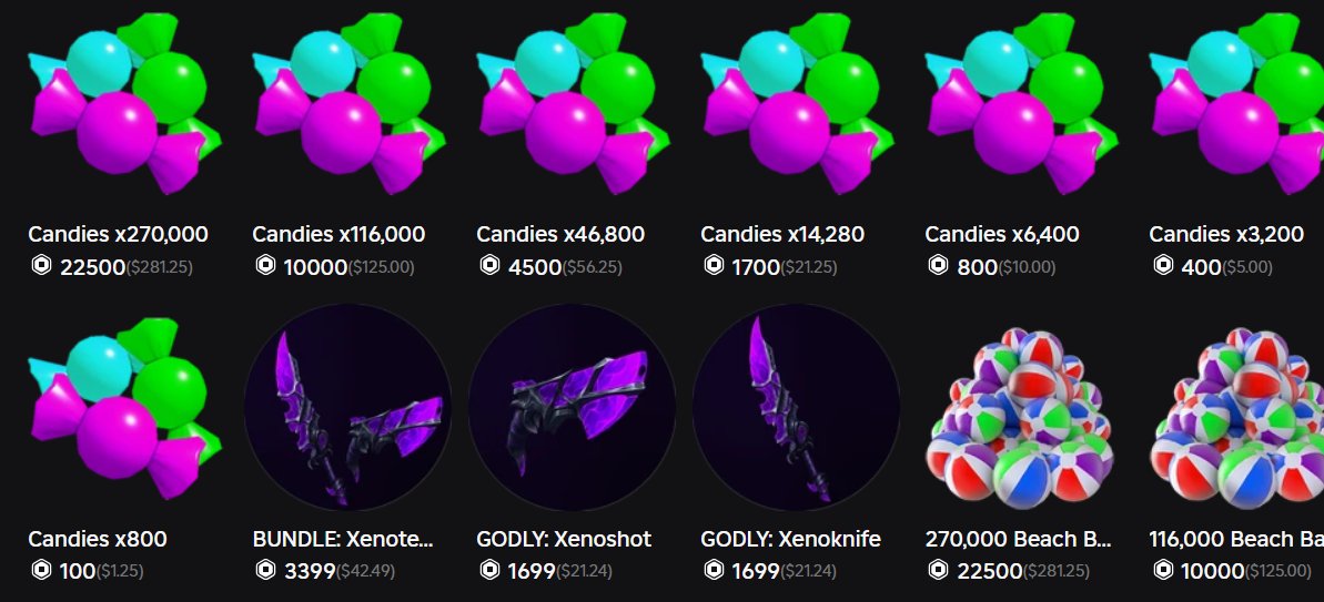 Everything MM2 🐰 🍫 tweet media