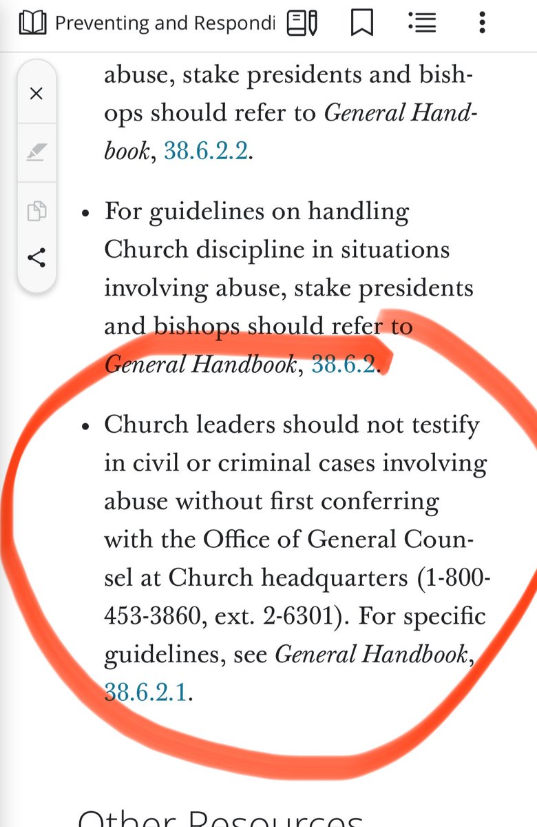 AmieBorst's tweet photo. Why does the LDS/Mormon church believe they don’t have to obey the law? Counseling members NOT to testify in court without first seeking their permission is just gross. Super gross. https://t.co/cbgAJ5PbRu