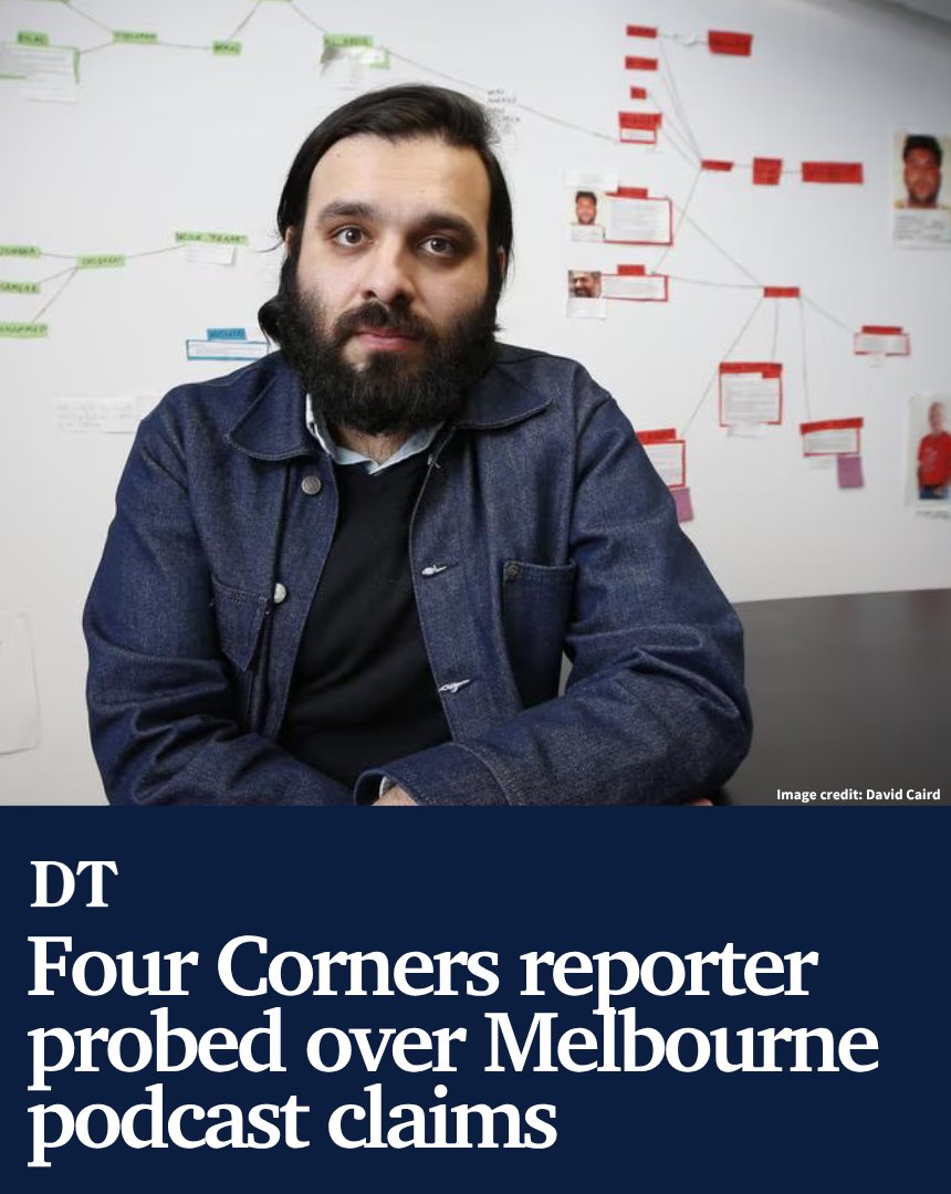 The ABC is investigating its own journalist, former Mongols bikie-turned-Four Corners reporter Mahmood Fazal, after an extraordinary blow-up with a rogue crime blogger. SEE THE LATEST▶️ bit.ly/4osQjZK